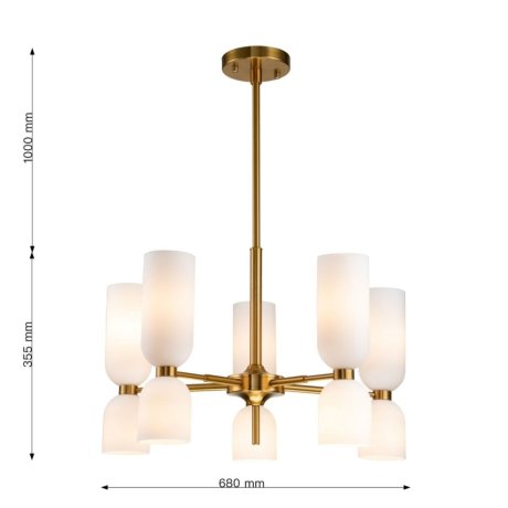 Подвесная люстра Favourite Amusing с поддержкой Алиса 2876-5P-A