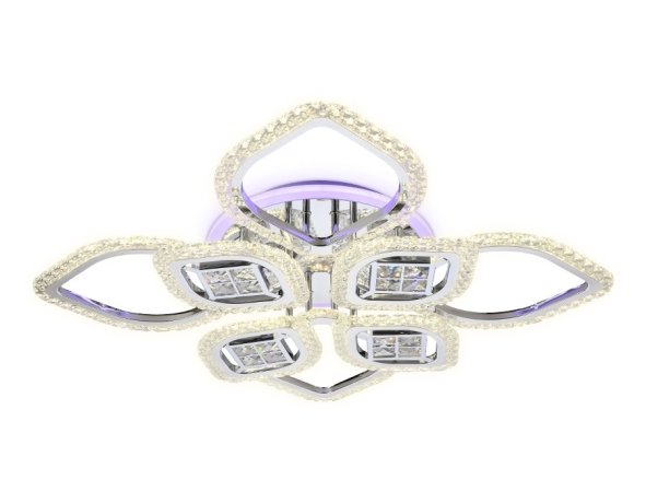 Потолочная светодиодная люстра с пультом д/у Ambrella light Ice FA283