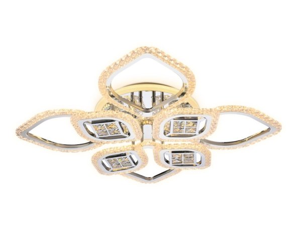 Потолочная светодиодная люстра с пультом д/у Ambrella light Ice FA283