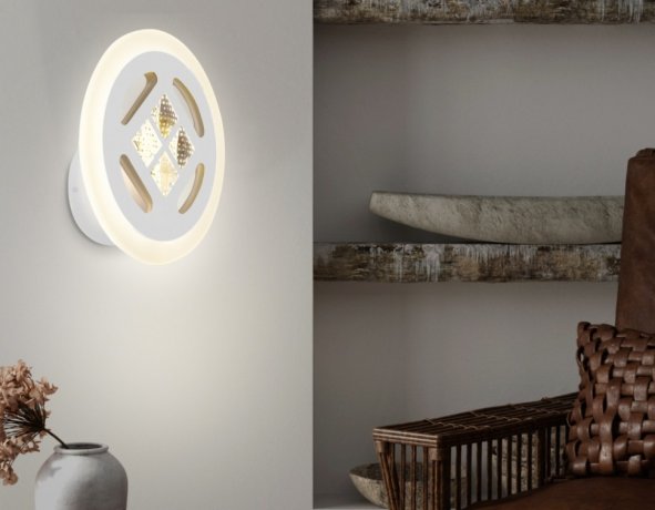 Настенный светодиодный светильник Ambrella light Acrylica FA2955