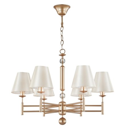 Подвесная люстра Crystal Lux FLAVIO SP6 GOLD