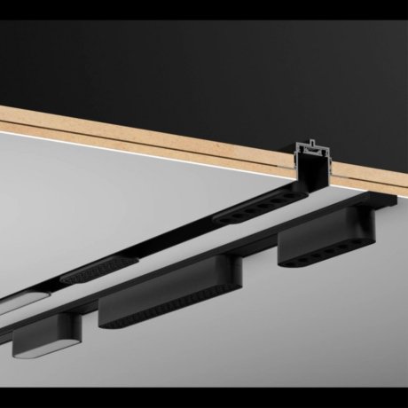 2м. Низковольтный шинопровод для встраиваемого монтажа в ГКЛ Novotech SMAL 135200