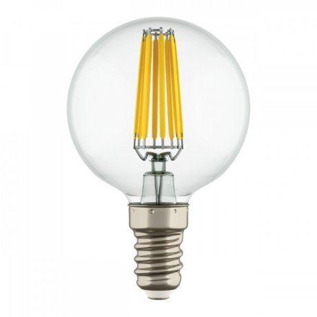 Филаментная лампа E14 6W 2800K (теплый) G50 Led Lightstar (933802)