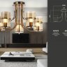Потолочная люстра Ambrella light Traditional TR3222