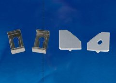 Набор аксессуаров для алюминиевого профиля Uniel UFE-N04 SILVER A POLYBAG (UL-00000624)