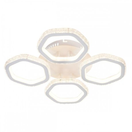 Потолочная диммируемая люстра с пультом ДУ Escada Centauri 10263/4LED