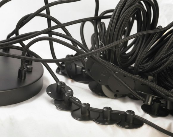 Подвесная люстра-паук Lussole Loft Fairbanks GRLSP-9554