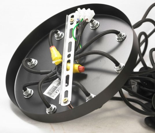 Подвесная люстра-паук Lussole Loft Fairbanks GRLSP-9554