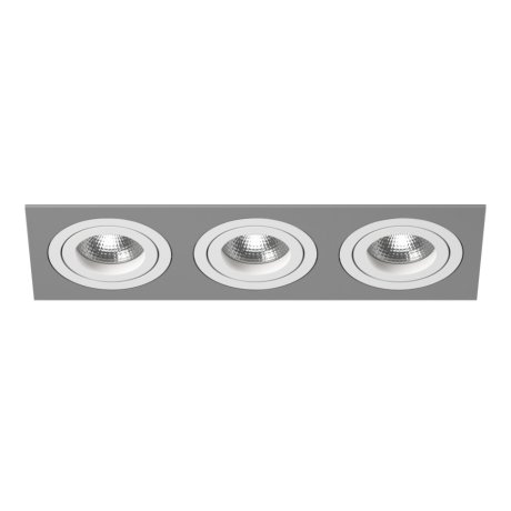 i539060606 Встраиваемый точечный светильник Intero 16 Triple Quadro Lightstar (комплект из 217539+217606+217606+217606)