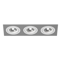 i539060606 Встраиваемый точечный светильник Intero 16 Triple Quadro Lightstar (комплект из 217539+217606+217606+217606)