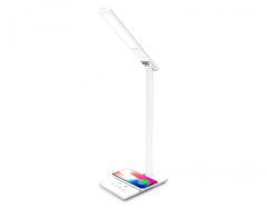 Настольная лампа с беспроводной зарядкой и USB портом Ambrella light Desk DE581