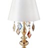Настольная лампа Crystal Lux Mercedes LG1 Gold/Color