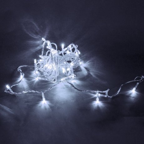 5м. Гирлянда с контроллером 50LED (холодный) A-019 LED WT Sneha 1413810