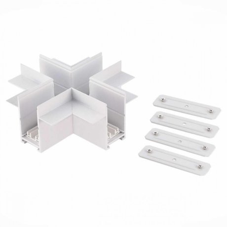 Коннектор X-образный для однофазного шинопровода ST Luce Skyline 220 ST021.522.21