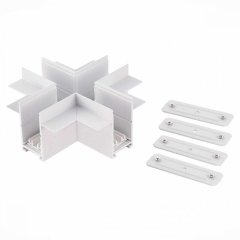 Коннектор X-образный для однофазного шинопровода ST Luce Skyline 220 ST021.522.21