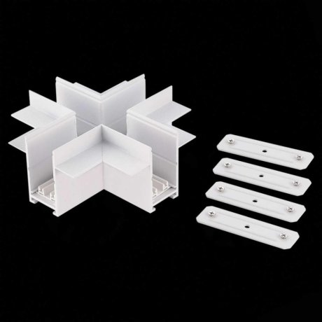 Коннектор X-образный для однофазного шинопровода ST Luce Skyline 220 ST021.522.21