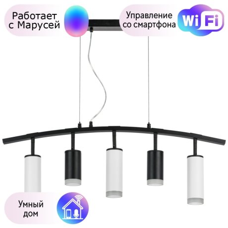 LR7353728630 Подвесной светильник Rullo Lightstar с поддержкой Маруся (комплект из 571735+214437-2+214486-3+202430-5)