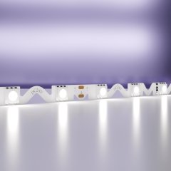 5м. Светодиодная лента холодного цвета 6000К, 12W, 24V, 60LED, IP20 Led strip 20046