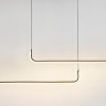 Подвесной светильник с пультом ДУ Crystal Lux SUAVE SP35W LED L1200 BLACK