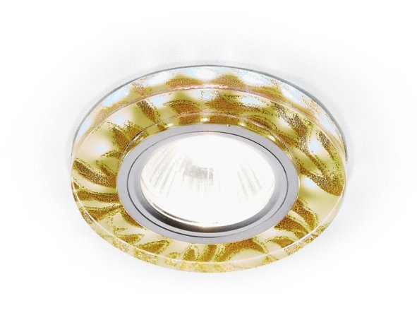 Встраиваемый светодиодный светильник Ambrella light Led S232 W/G