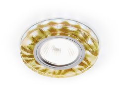 Встраиваемый светодиодный светильник Ambrella light Led S232 W/G