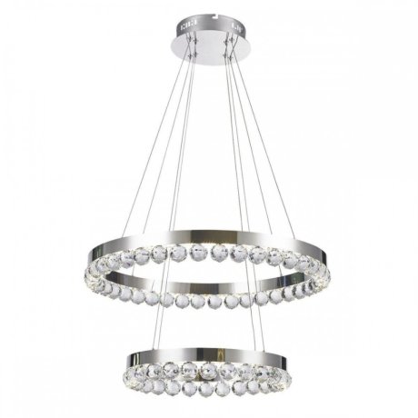 Подвесная люстра с пултом ДУ De Markt Глобула 2 690010502