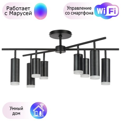 LR7283748740 Потолочная люстра Rullo Lightstar с поддержкой Маруся (комплект из 571728+214437-4+214487-4+202430-8)