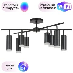 LR7283748740 Потолочная люстра Rullo Lightstar с поддержкой Маруся (комплект из 571728+214437-4+214487-4+202430-8)