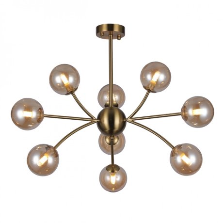 Люстра на штанге Escada Infinity 10164/9PL Copper