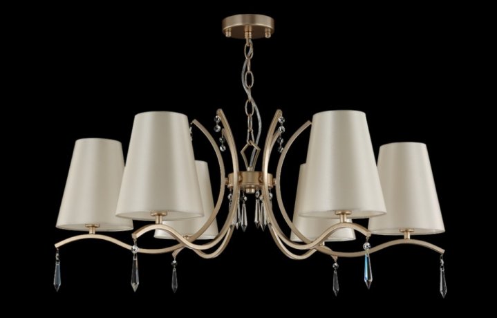 Подвесная люстра Crystal Lux RENATA RENATA SP6 GOLD