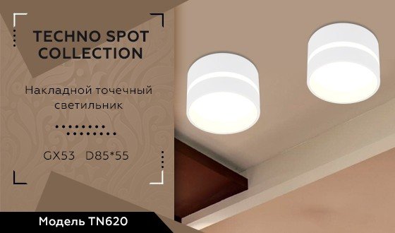 Накладной точечный светодиодный светильник Ambrella light Techno spot TN620
