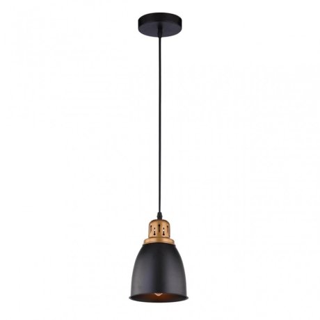 Светильник с ретро лампой Arte Lamp Eurica A4248SP-1BK+Retro Lamps