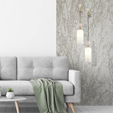 Бра с лампочкой Odeon Light Candy 4861/1WA+Lamps E14 P45