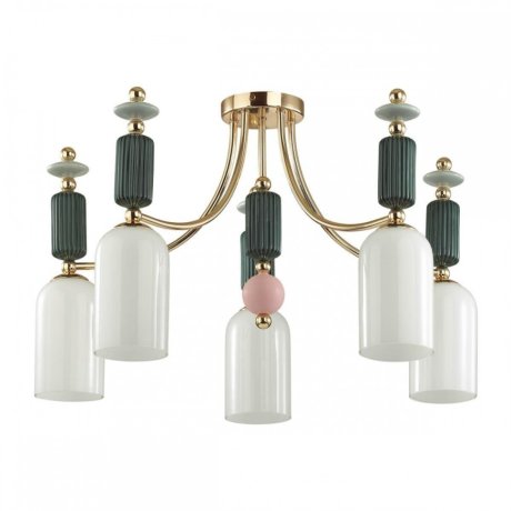 Потолочная люстра Odeon Light Candy с поддержкой Маруся 4861/5C-М