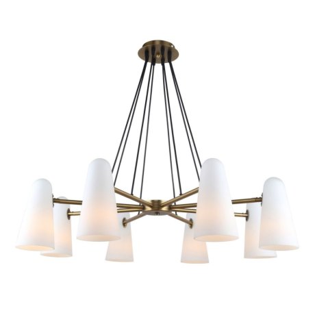 Подвесная люстра с лампочками Favourite Vision 2763-8P+Lamps E14 Свеча