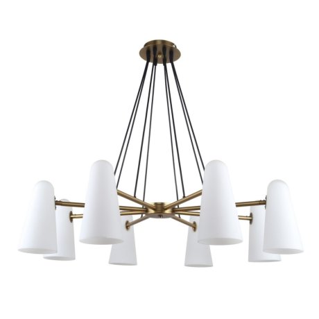 Подвесная люстра с лампочками Favourite Vision 2763-8P+Lamps E14 Свеча