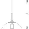 Подвесной светильник Arte Lamp Volare A1562SP-1PB