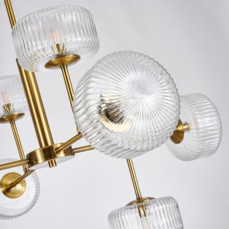 Люстра на штанге Malinconia Favourite с поддержкой Маруся 4051-8P-М