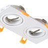 Встраиваемый точечный поворотный светильник Crystal Lux CLT 002C2 WH