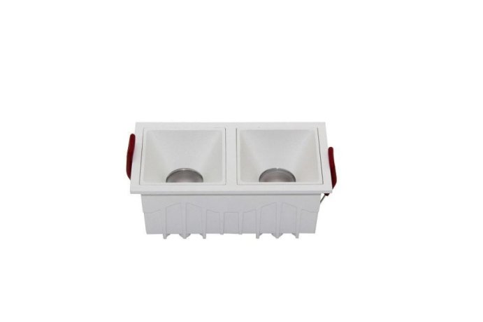 Встраиваемый светильник Maytoni Alfa LED DL043-02-10W3K-D-SQ-W