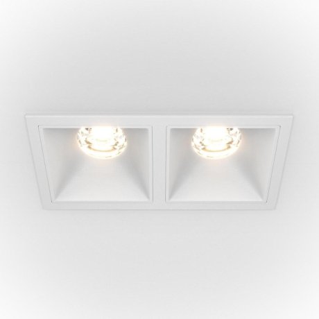 Встраиваемый светильник Maytoni Alfa LED DL043-02-10W3K-D-SQ-W