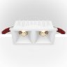 Встраиваемый светильник Maytoni Alfa LED DL043-02-10W3K-D-SQ-W