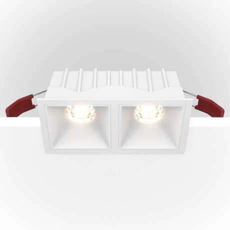 Встраиваемый светильник Maytoni Alfa LED DL043-02-10W3K-D-SQ-W