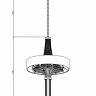 Подвесная люстра Lucia Tucci Cosmopolitan 2970.8 Black