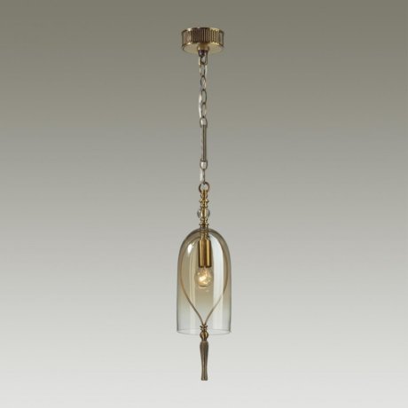 Подвесной светильник с лампочкой Odeon Light Bell 4892/1+Lamps E14 P45