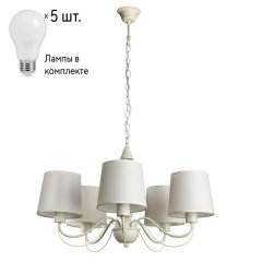 Люстра с лампочками Arte Lamp Orlean A9310LM-5WG+Lamps