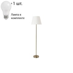 Торшер с лампочкой Arte lamp Elba A2581PN-1AB+Lamps
