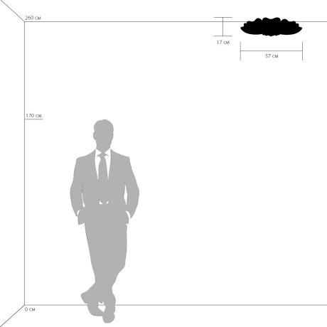 Потолочный светильник Lightstar с поддержкой Маруся Lobo 804020