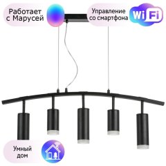 LR7353728730 Подвесной светильник Rullo Lightstar с поддержкой Маруся (комплект из 571735+214437-2+214487-3+202430-5)