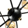 Люстра на штанге Arte lamp Glasgow A1963PL-8BK